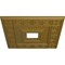 Ekena Millwork Eris Ceiling Medallion (Fits Canopies up to 9 7/8"), 18"W x 18"H x 3 1/2"ID x 1 1/8"P, Gold CM18ERGLS - alternate 2
